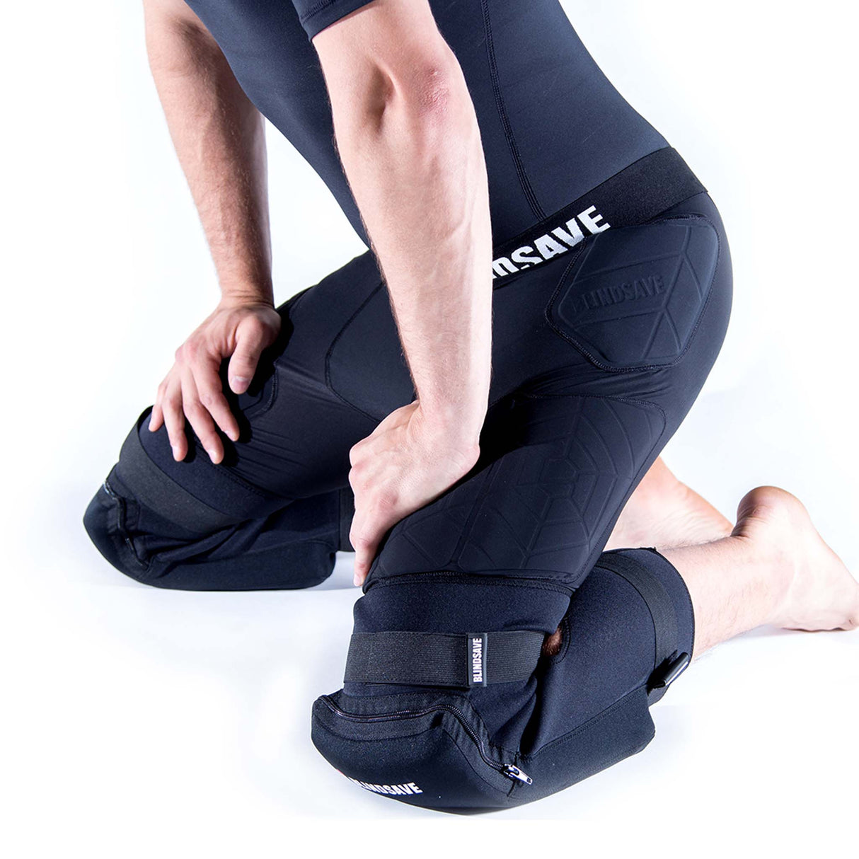 BLINDSAVE GOALIE PRO PEHMUSTETUT KOMPRESSIO SHORTSIT