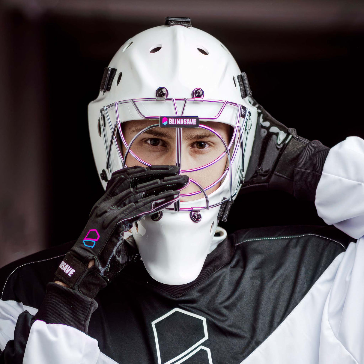 BLINDSAVE ORIGINAL SENIOR GOALIE MASK