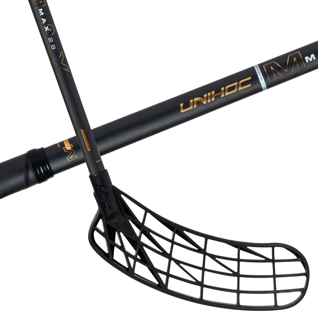 UNIHOC MAX 29 OVAL BLACK/GOLD