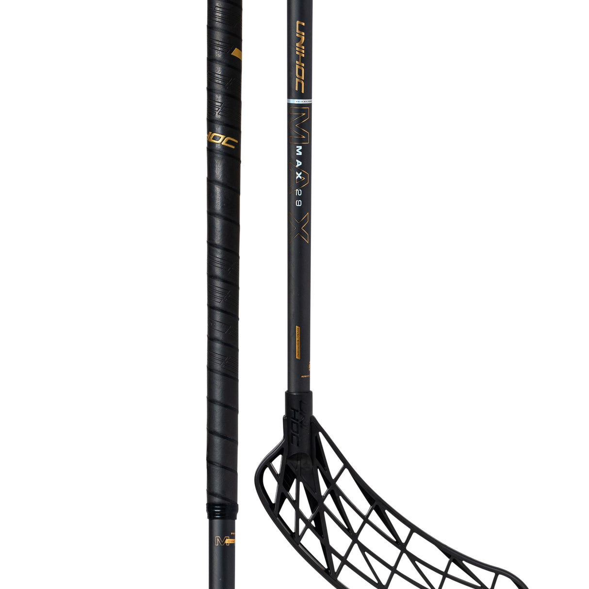 UNIHOC MAX 29 OVAL BLACK/GOLD